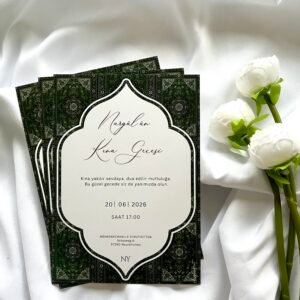 Orientalische Einladung – Green